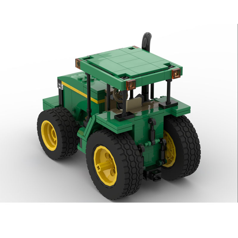 Urban Farming And Urban Agriculture - MOC-201823 Urban Farm Agricultural Tractor Building